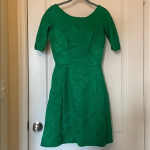 Vintage Formal Green Dress (WITH POCKETS!)